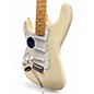Used Fender Jimi Hendrix Reverse Stratocaster  Cream Solid Body Electric Guitar