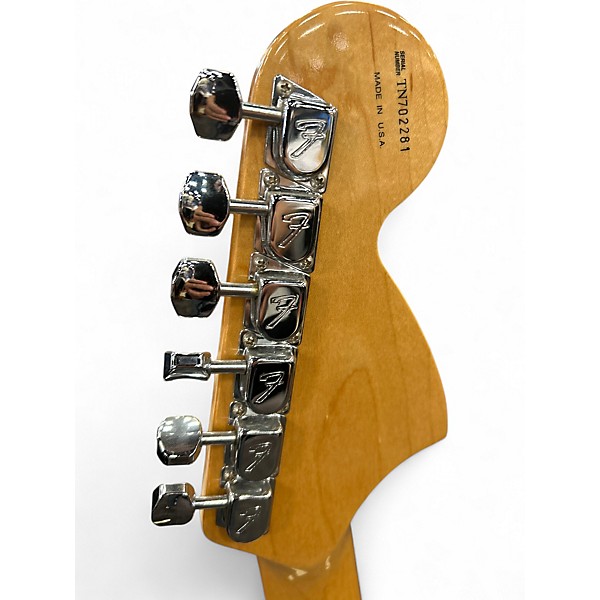 Used Fender Jimi Hendrix Reverse Stratocaster  Cream Solid Body Electric Guitar