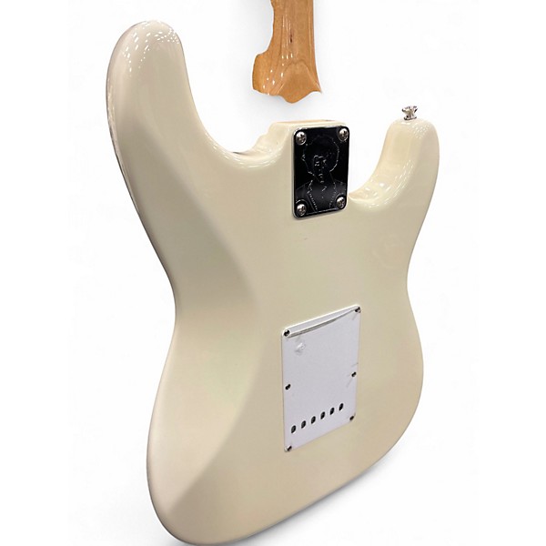 Used Fender Jimi Hendrix Reverse Stratocaster  Cream Solid Body Electric Guitar