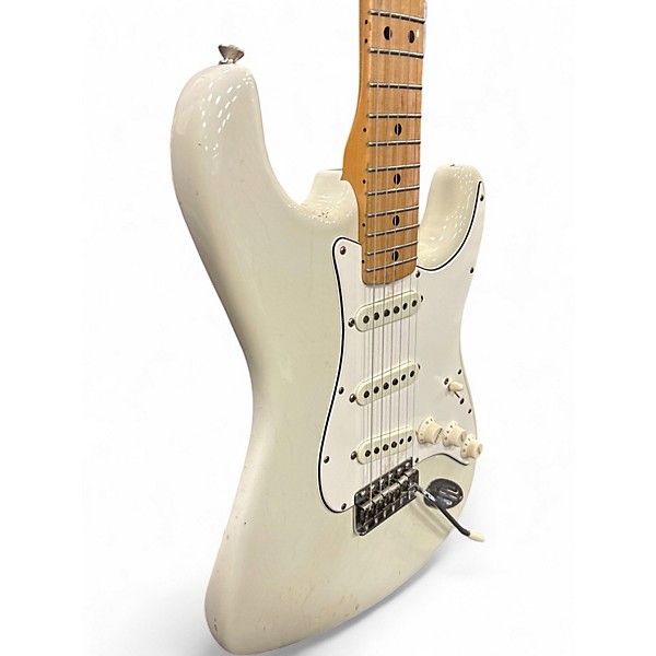 Used Fender Jimi Hendrix Isabella Custom Shop Stratocaster Olympic White Solid Body Electric Guitar