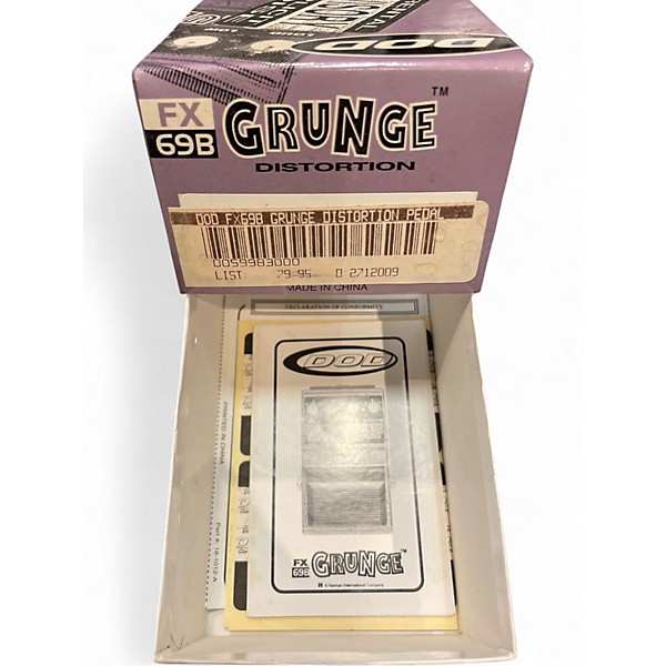 Used DigiTech DGR Grunge Distortion Effect Pedal