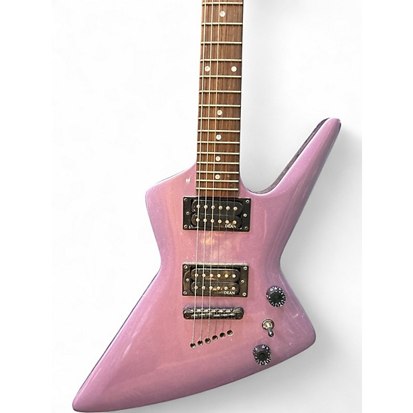 Used Dean  BABY Z Purple Solid Body Electric Guitar