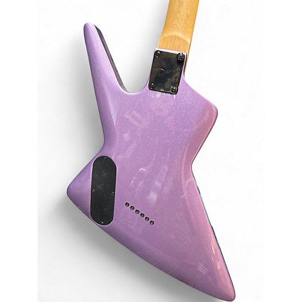 Used Dean  BABY Z Purple Solid Body Electric Guitar