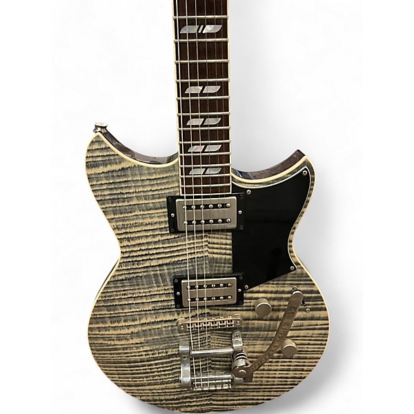 Used Yamaha Revstar RS720B ASHGRAY TIGER STRIPED Solid Body Electric Guitar