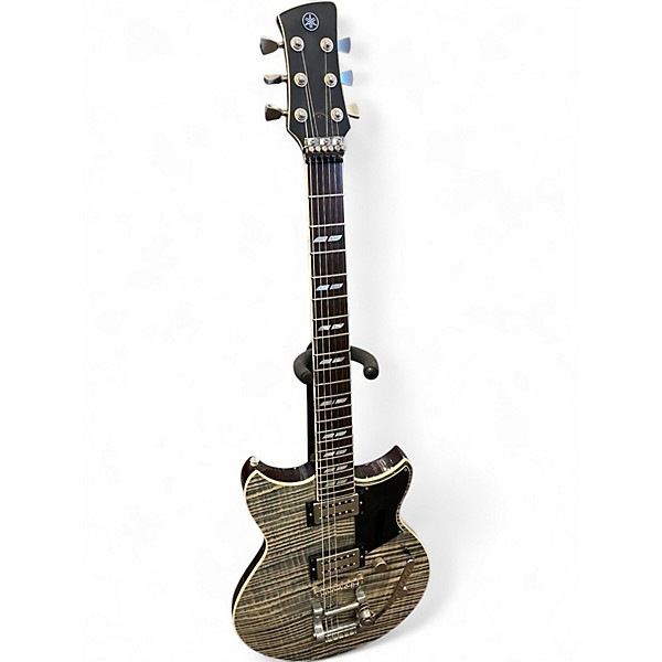 Used Yamaha Revstar RS720B ASHGRAY TIGER STRIPED Solid Body Electric Guitar
