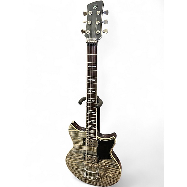 Used Yamaha Revstar RS720B ASHGRAY TIGER STRIPED Solid Body Electric Guitar