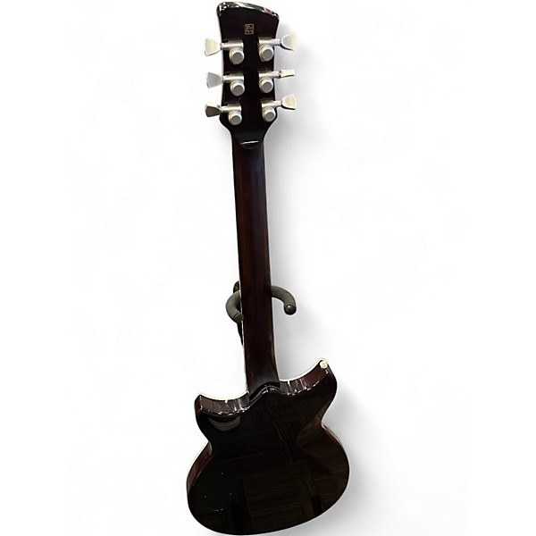 Used Yamaha Revstar RS720B ASHGRAY TIGER STRIPED Solid Body Electric Guitar