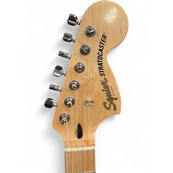 Used Squier Affinity Stratocaster hss Blue Solid Body Electric Guitar