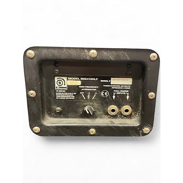 Used Ampeg BSE410HLF Bass Cabinet