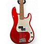 Used Fender Player Precision Bass Candy Apple Red Metallic Electric Bass Guitar thumbnail