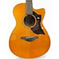 Used Yamaha AC1M Natural Acoustic Electric Guitar thumbnail