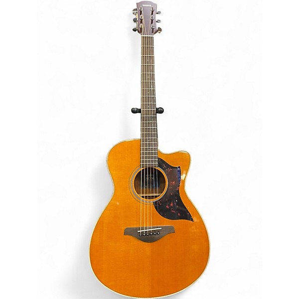 Used Yamaha AC1M Natural Acoustic Electric Guitar