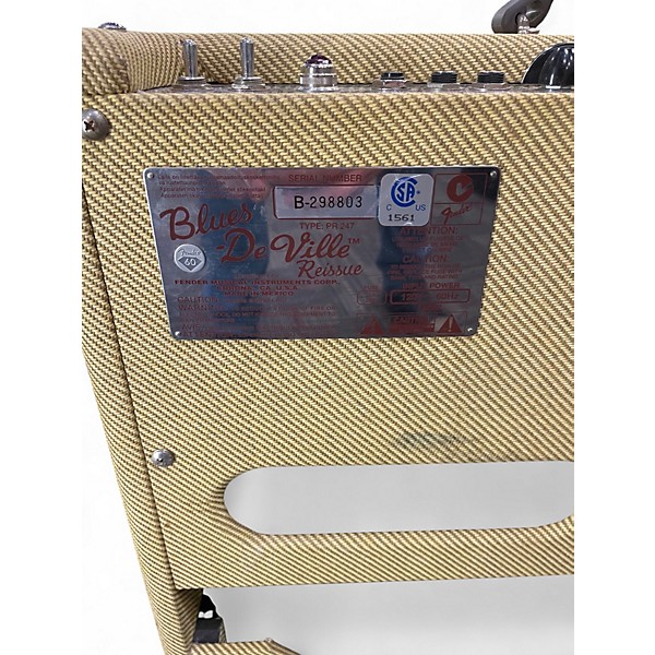 Used Fender Blues DeVille 410 Reissue Tube Guitar Combo Amp