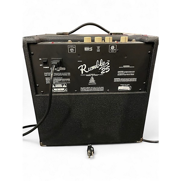 Used Fender Rumble 25 25W 1x10 Bass Combo Amp