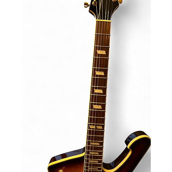 Used Ibanez IC420FM 2 Tone Sunburst Solid Body Electric Guitar