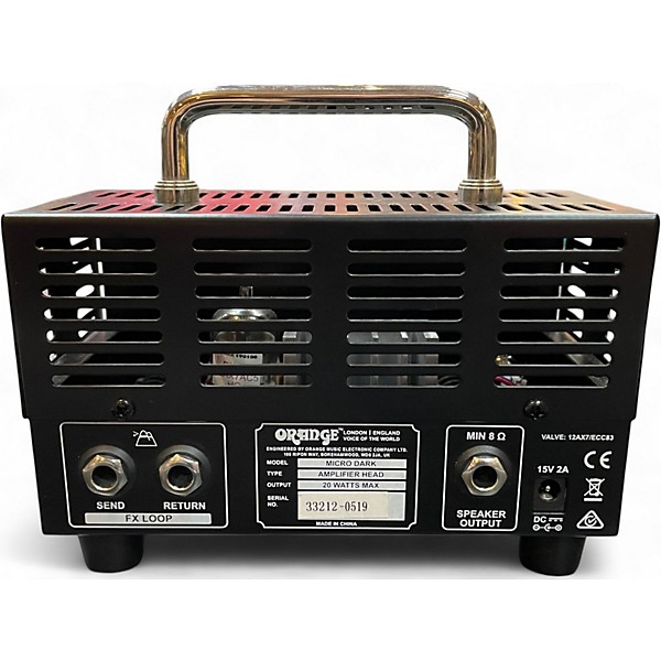 Used Orange Amplifiers MT20 Micro Terror 20W Tube Guitar Amp Head