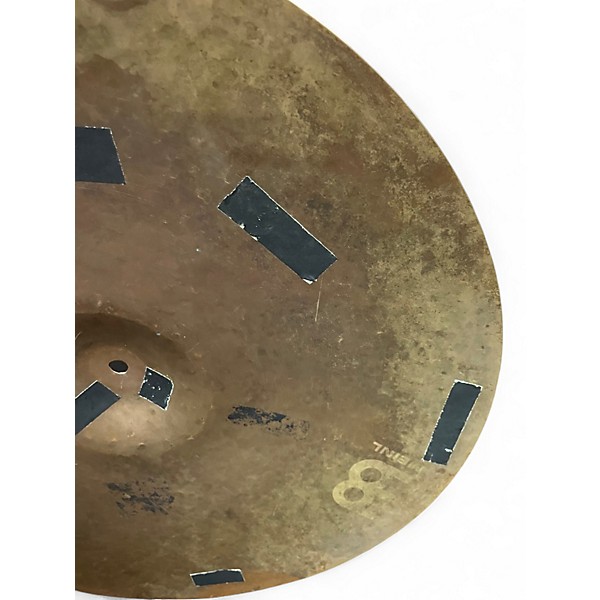 Used MEINL 22in BYZANCE SAND CRASH RIDE Cymbal