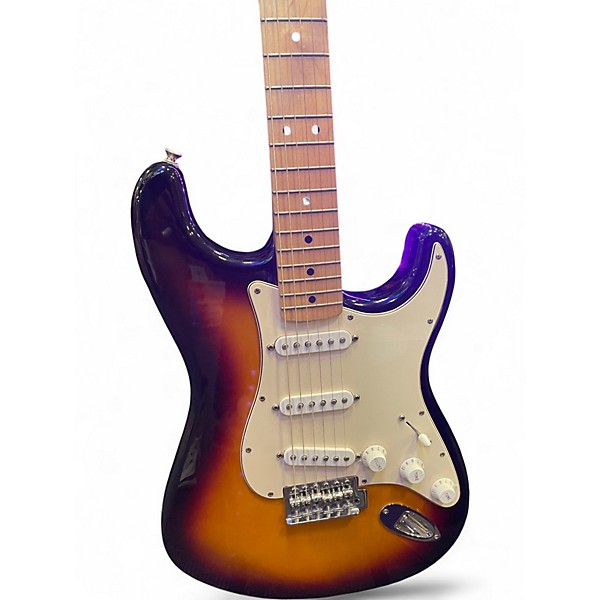Used Fender Player Stratocaster 3 Color Sunburst Solid Body Electric Guitar