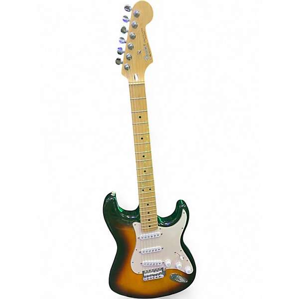 Used Fender Player Stratocaster 3 Color Sunburst Solid Body Electric Guitar