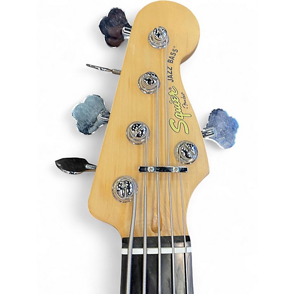 Used Squier Vintage Modified Jazz Bass V Tobacco Electric Bass Guitar