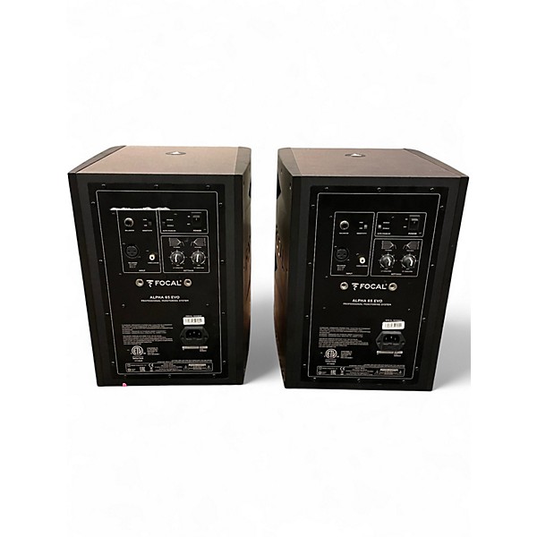 Used Focal Alpha Evo 65 Pair Powered Monitor