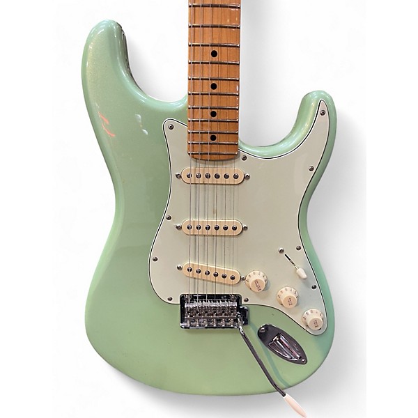 Used Fender Player Stratocaster Seafoam Pearl Solid Body Electric Guitar