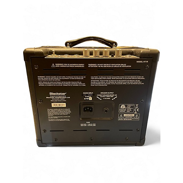 Used Blackstar HT Series HT1R 1W 1x8 Tube Guitar Combo Amp