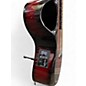 Used Emerald X30 Red to Black Fade Acoustic Guitar