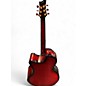 Used Emerald X30 Red to Black Fade Acoustic Guitar
