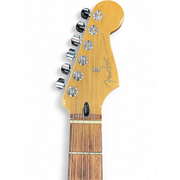 Used Fender Blacktop Stratocaster Daphne Blue Solid Body Electric Guitar