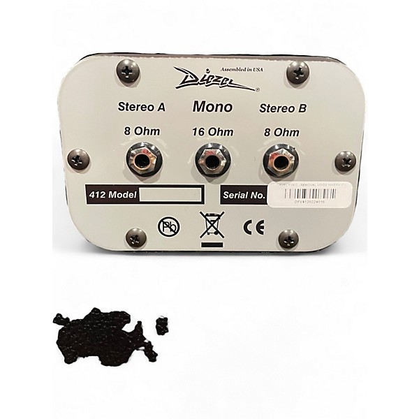 Used Diezel Frontloaded 280W 4x12 Guitar Cabinet