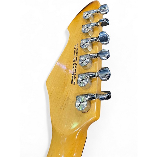 Used Peavey MILESTONE Silver Solid Body Electric Guitar