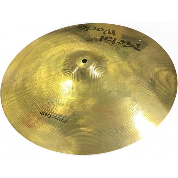Used Metal Works  16in 16' Crash  Cymbal