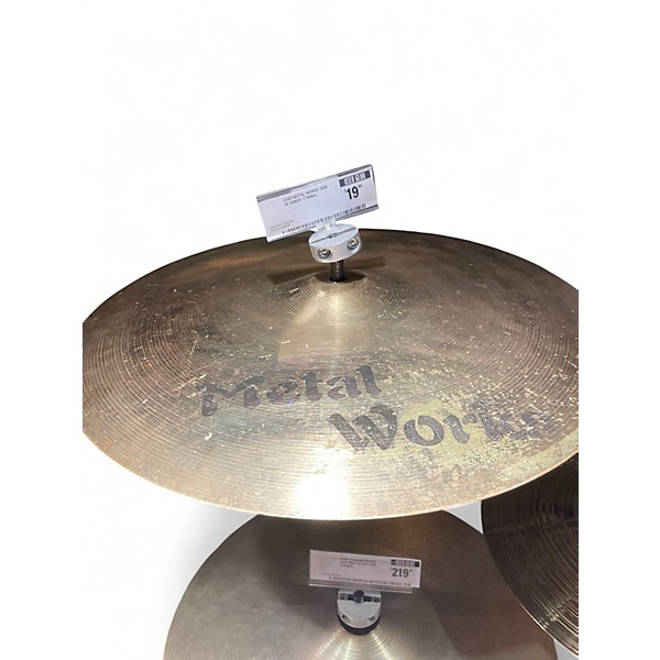 Used Metal Works  16in 16' Crash  Cymbal