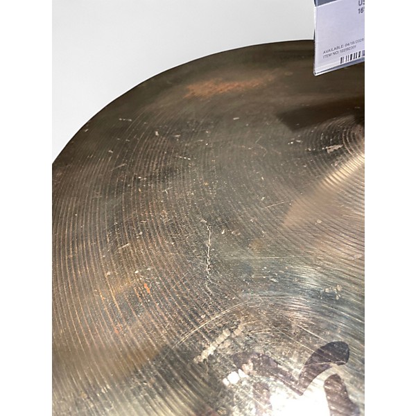 Used Metal Works  16in 16' Crash  Cymbal