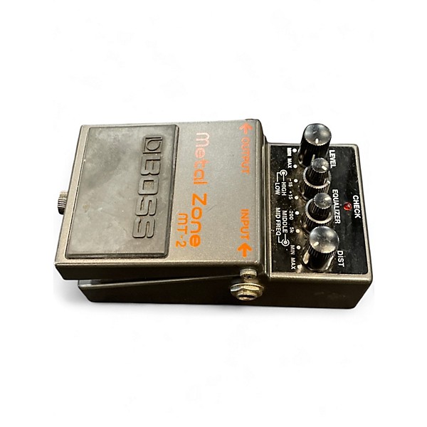 Used BOSS MT2 Metal Zone Distortion Effect Pedal