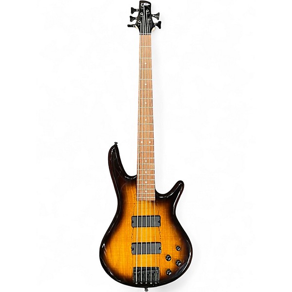 Used Ibanez GSR205SM Sunburst Electric Bass Guitar