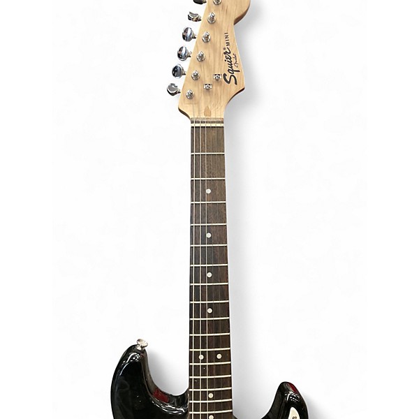 Used Squier Mini Affinity Stratocaster Black and White Electric Guitar