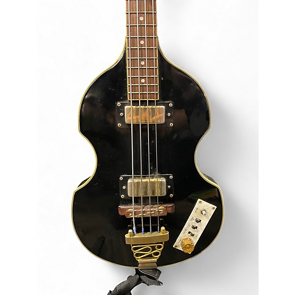 Used Jay Turser BEATLE BASS BLACK Electric Bass Guitar