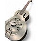 Used Gretsch Guitars G9201 Honeydipper Metal Round Neck Metallic Silver Resonator Guitar