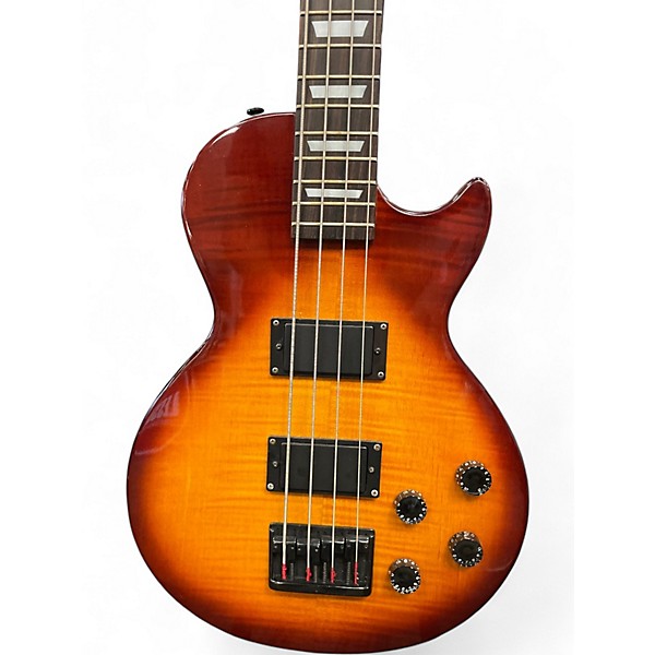 Used Epiphone Les Paul Bass 2 Color Sunburst Electric Bass Guitar