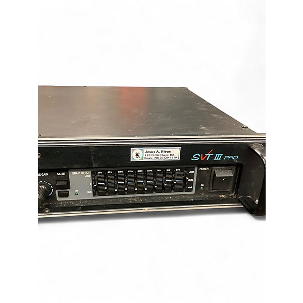 Used Ampeg SVT3PRO 450W Bass Amp Head