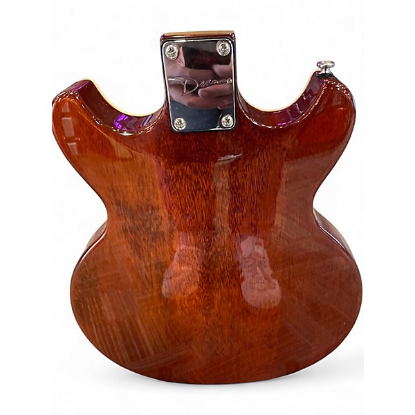 Used Dean Boca 12 Orange Solid Body Electric Guitar