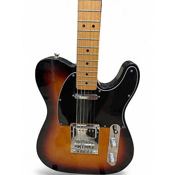 Used Fender Standard Telecaster Brown Sunburst Solid Body Electric Guitar