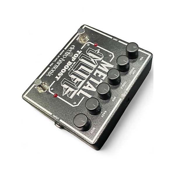 Used Electro-Harmonix Metal Muff Distortion With Top Boost Effect Pedal