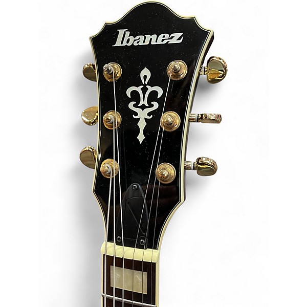 Used Ibanez AF95 Trans Brown Hollow Body Electric Guitar