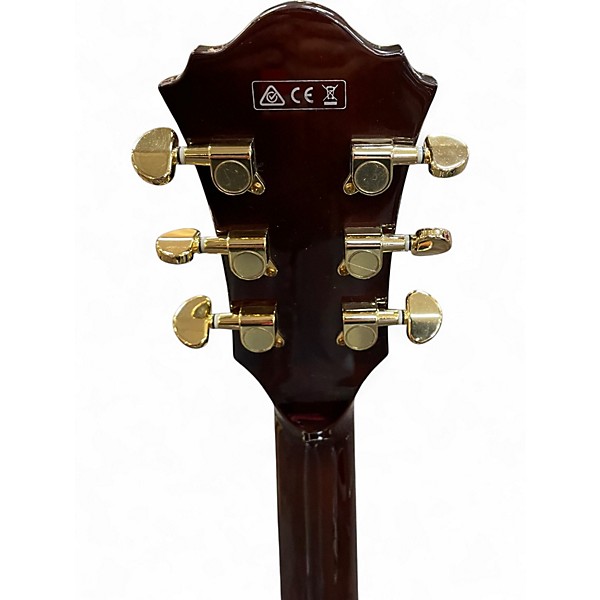 Used Ibanez AF95 Trans Brown Hollow Body Electric Guitar