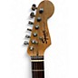 Used Squier STRATOCASTER Black Solid Body Electric Guitar