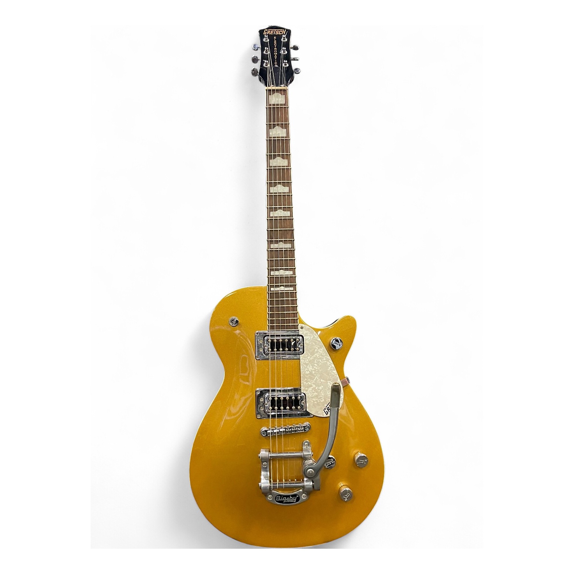 Used Gretsch Guitars ELECTROMATIC JET G5438T Metallic Gold Solid