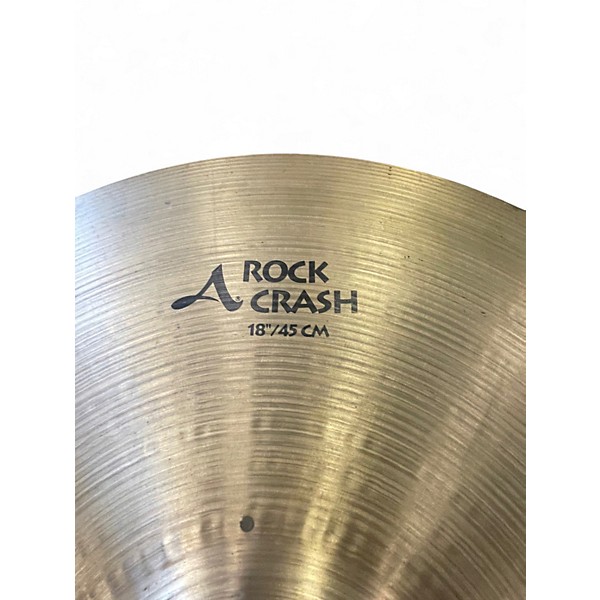 Used Zildjian 18in A Series Rock Crash Cymbal